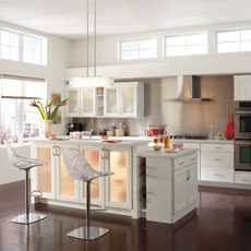 Contemporary cabinets by Homecrest Cabinetry