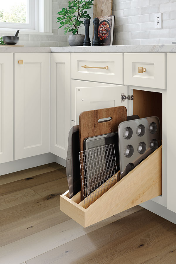 Roll Out Tray Divider - Homecrest Cabinetry