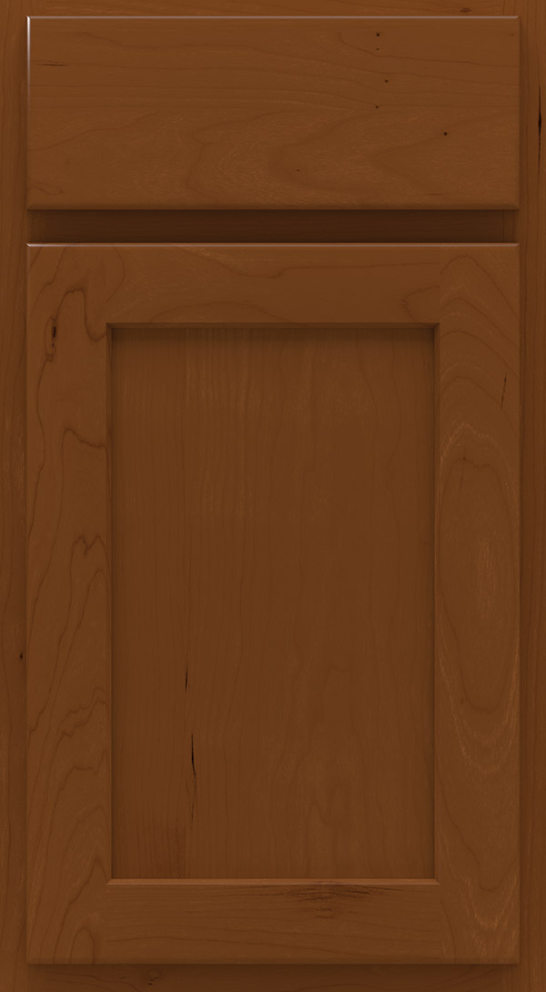 Cinnamon Cabinet Finish On Cherry Homecrest Cabinetry