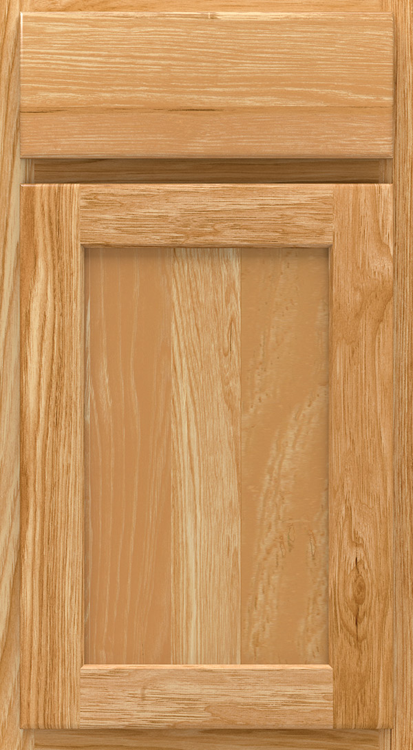 Natural Cabinet Finish On Hickory