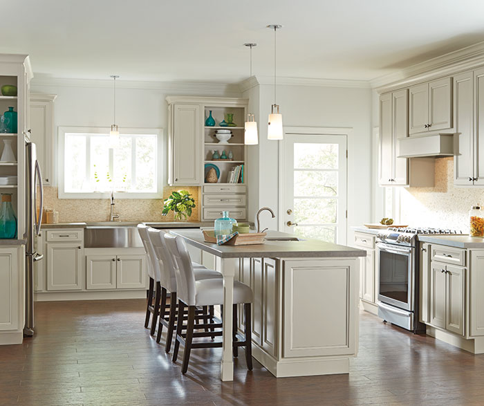 White Kitchen Cabinets Homecrest Cabinetry