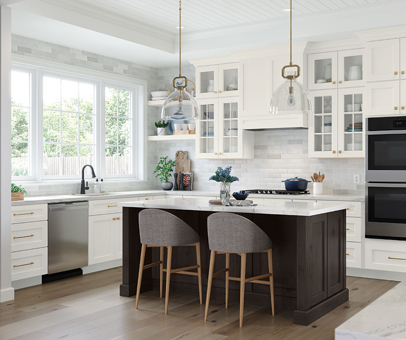 White Shaker Kitchen Cabinets