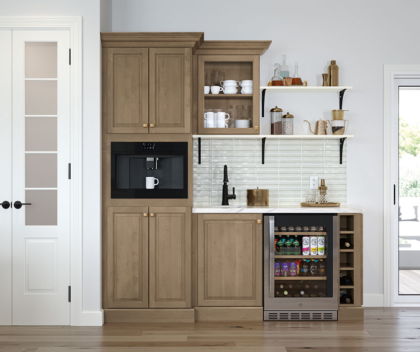 Wine Storage Cabinet - Homecrest Cabinetry