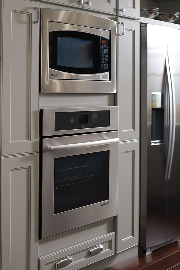 Microwave Cabinet Homecrest Cabinetry, In Cabinet Microwave Ovens