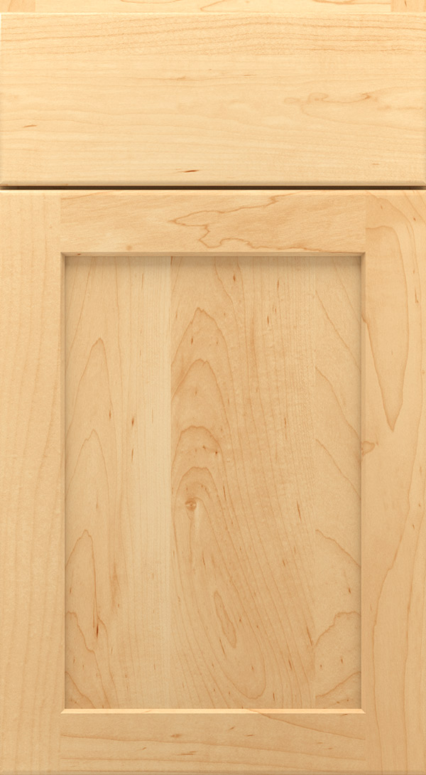 sedona maple shaker cabinet door natural