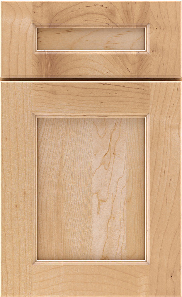 waldron 5pc maple cabinet door in natural